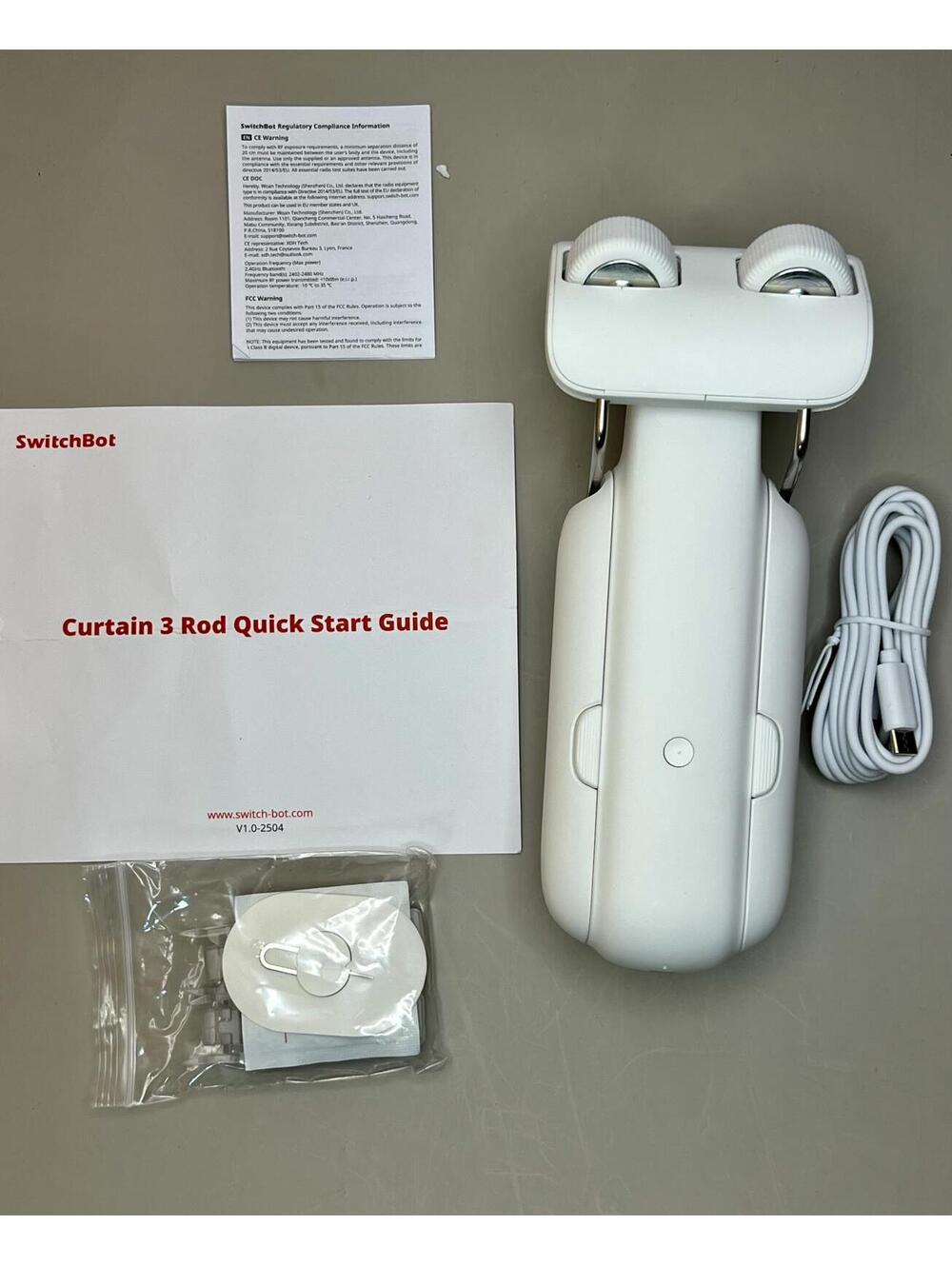 SwitchBot Automatic Curtain Opener 3 Smart Motor - White, Rod - Picture 5 of 8